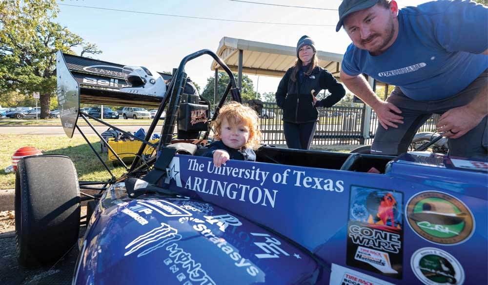 UTA's Formula SAE car
