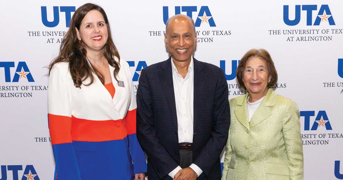 President Jennifer Cowley, Raj Nooyi and Marion Ball