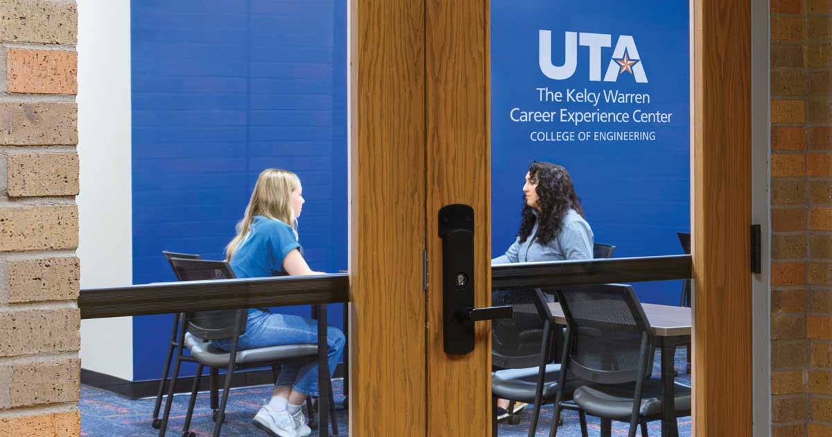 The Kelcy Warren Career Experience Center at UTA